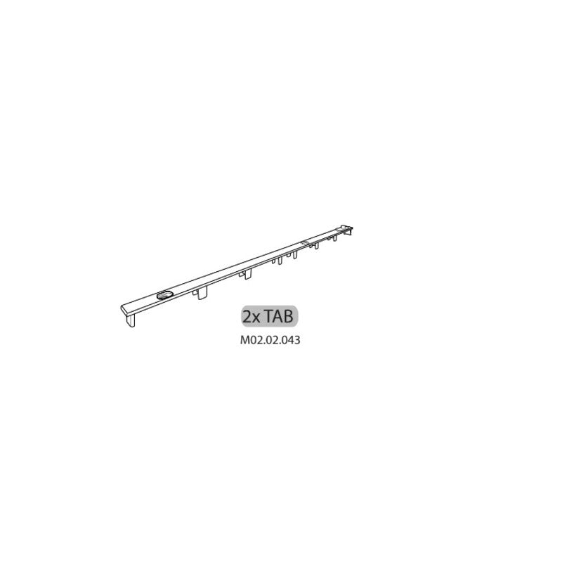 R 2XTAB M02.02.043 X ARMADIO SPORCO PULITO RESINA 1 ANTA 175X59X39 KIT- 1,0 confezione