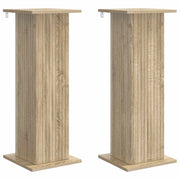 Supporto per piante | Sostegno per piante 2 pz Rovere Sonoma 30,5 x 30 x 80,5 cm