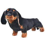 Cane Bassotto in Peluche in Piedi Nero XXLcod mxl 127406
