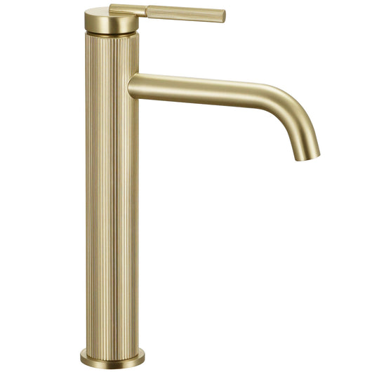Rubinetto Da Lavabo Rea Argon Brush Gold High