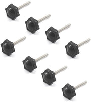 Viti a Mano 32mm - 8 Pezzi - Acciaio Inossidabile - Duraturo - Facile da Installare - Anticorrosione - Viti a Mano a Scorza