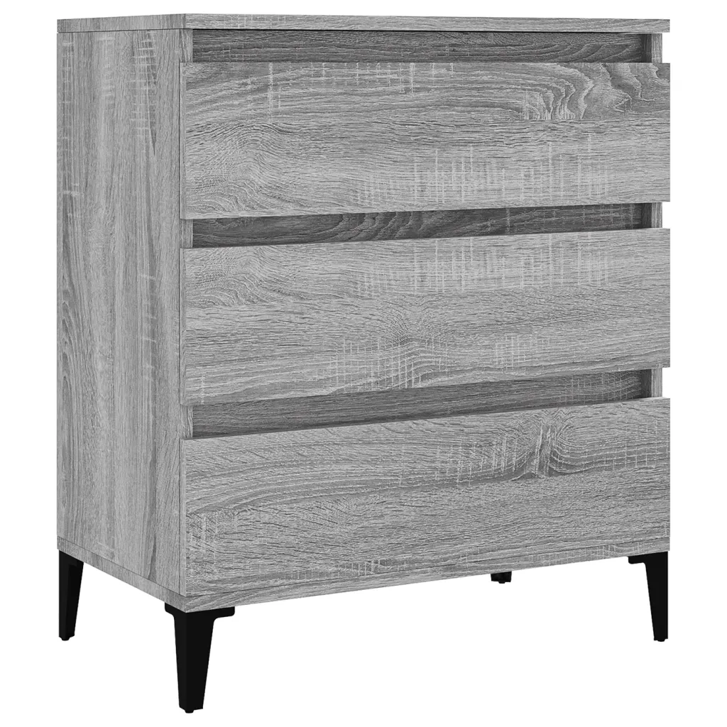 Credenza-Buffet-Armadio da cucina Grigio Sonoma 60x35x70 cm in Legno Multistrato 774101