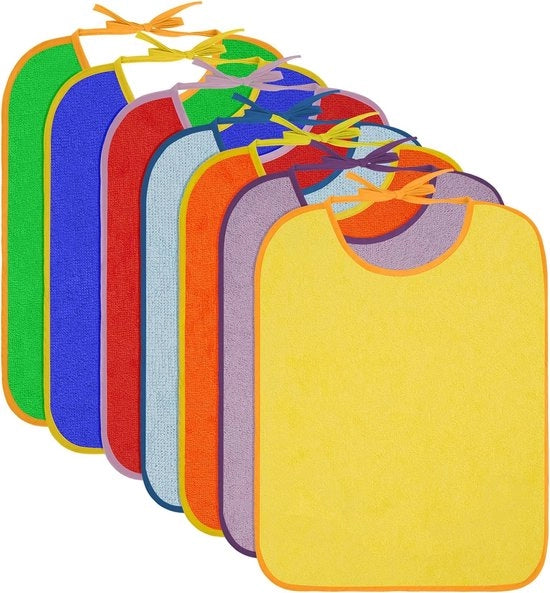 Asciugamano per bambini, asciugamano per bambini di cotone, asciugamano per bagno, asciugamano, impermeabile, asciugamano per alimentazione per bambini, asciugamano per bambini dai 1 ai 3 anni