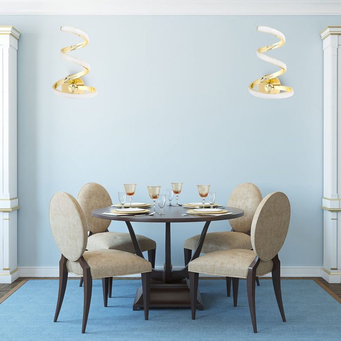 Lampada Led Spring Up App830-w Gold