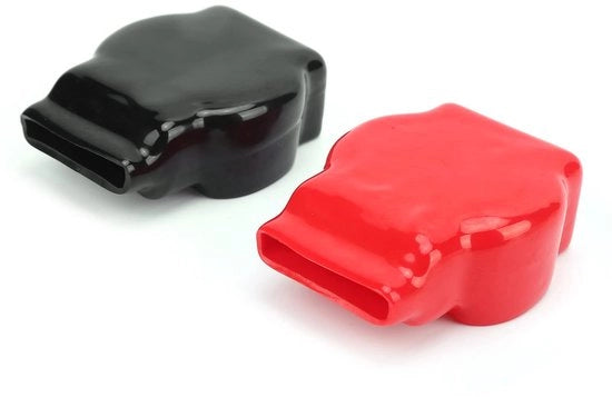Accupoolafdekkingen universali - Protezione flessibile - Copertura universale - Adatta per auto motociclo camion - Positivo negativo Polare