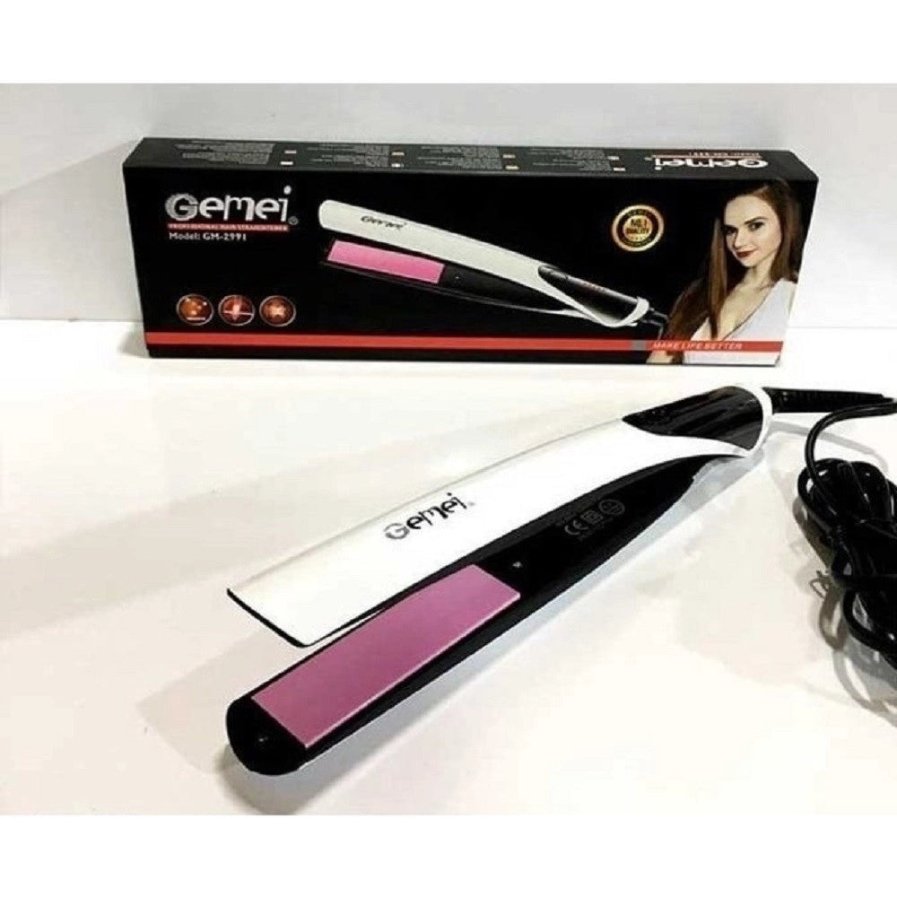 Trade Shop - Piastra Ferro Per Capelli Lisci Professionale Piatto In Ceramica 45 Watt Gm-2991 -