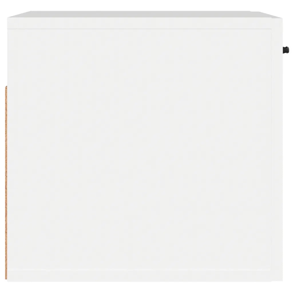 Mobile a Parete Bianco 80x36,5x35 cm in Legno Multistrato 812933