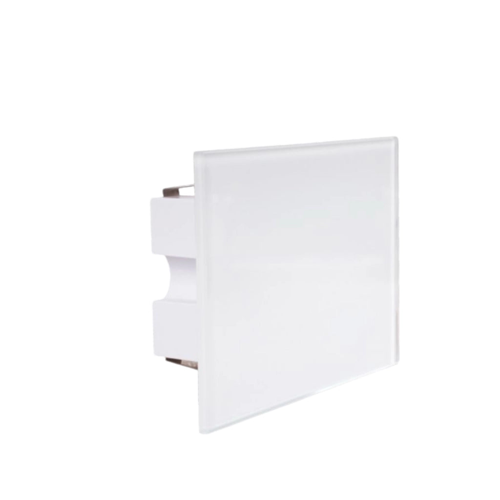 SEGNAPASSO IN VETRO A LED DA INCASSO PER SCATOLA 503 IP65 - CON CCT SWITCH 3 COLORI 4W