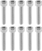 Inbus a M8 - 40 mm di lunghezza - 8 mm di diametro - Pacchetto da 10 pezzi - Testa cilindrica - Acciaio inox A2 - Viti a inbus
