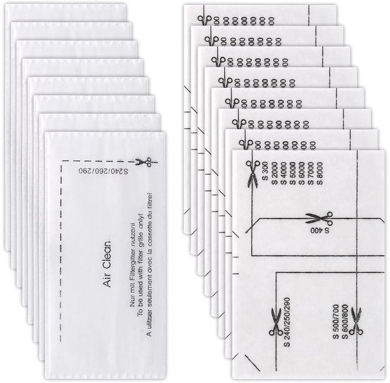 Kit di sostituzione filtro per aspirapolvere completo - 16 pezzi