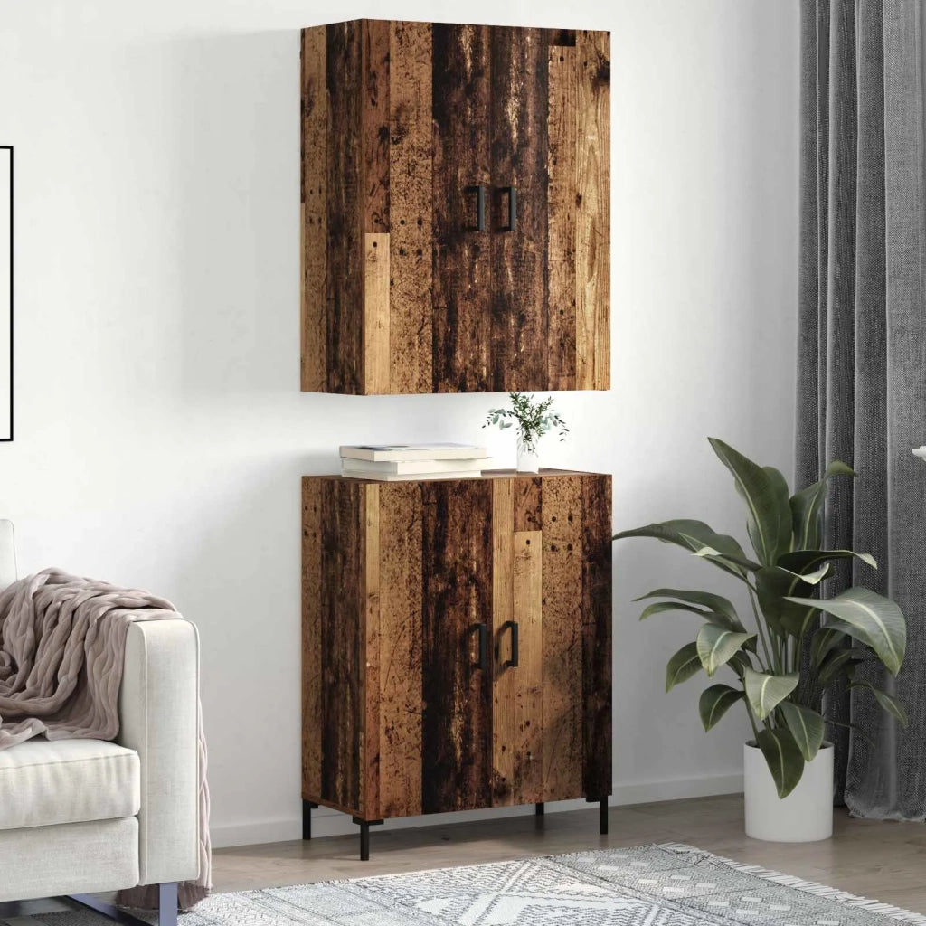 Credenza Legno vecchio 69,5 x 34 x 180 cm Legno multistrato 3394539