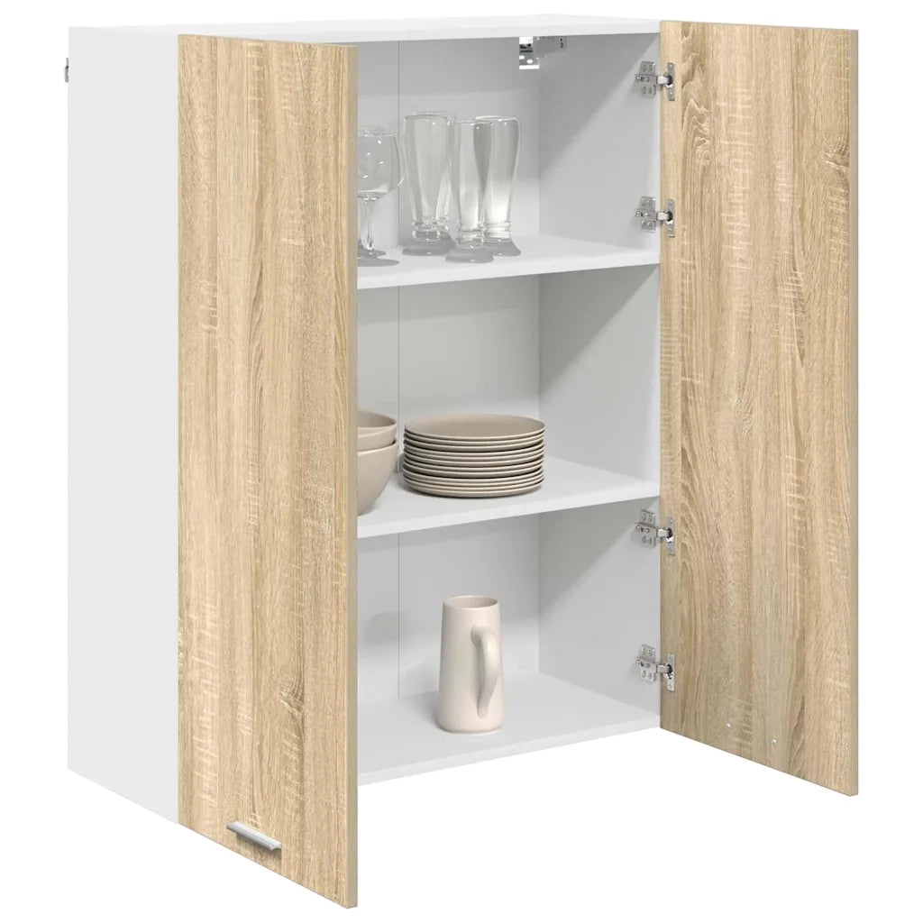 Armadio pensile con porta Rovere Sonoma 80 x 31 x 100 cm