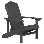 Sedia da Giardino | Sedie da Esterno Adirondack Antracite HDPE