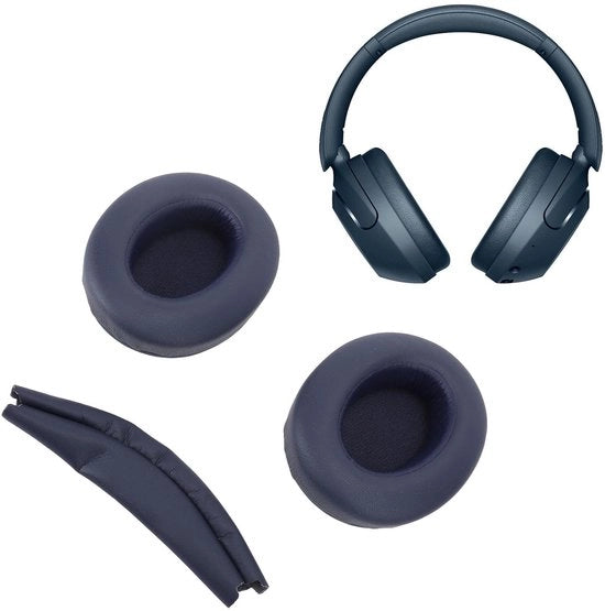Orechie di supporto in memory foam - Coprifunni sostitutivi - Isolamento acustico - Resistente allo scorrimento - Comodo - Senza filo - Componenti di cuffia per la testa