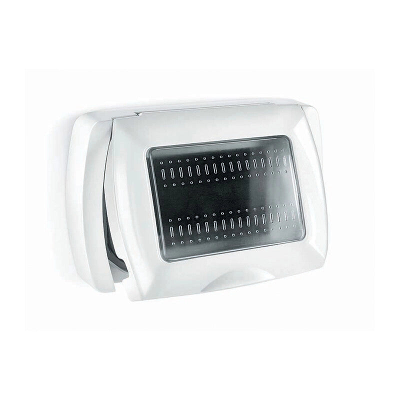 PLACCA EASY P/ESTERNO IP55 BIANCO 3P- 1,0 pz