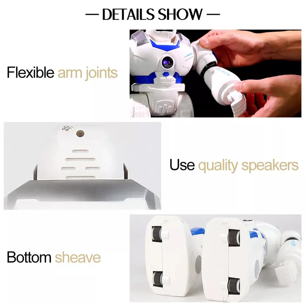 Trade Shop - Robot Qrb Intelligente Telecomandato Smart Interattivo Elettrico Batteria Gioco -
