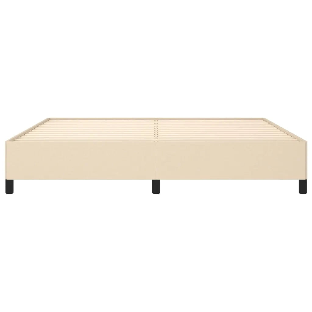 Giroletto senza Materasso Crema 200x200 cm in Tessuto 347095