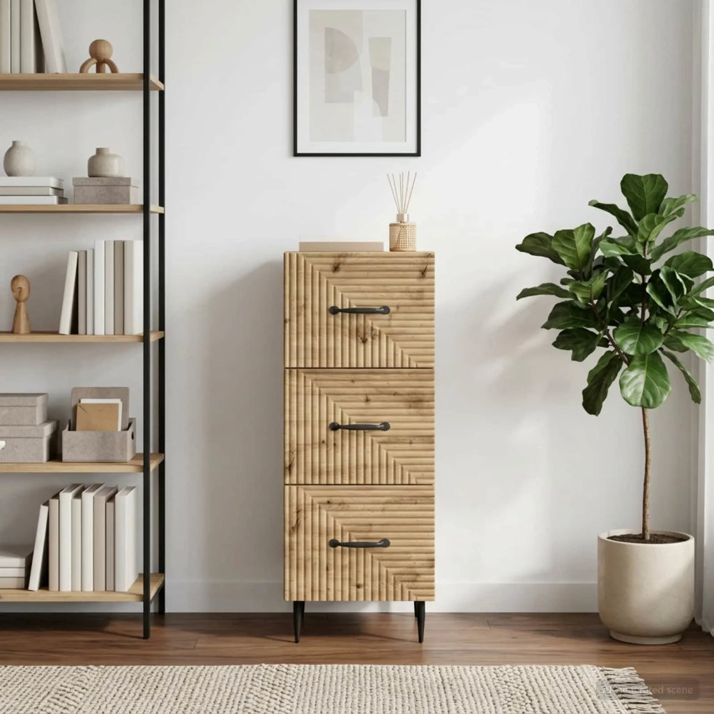 Mobile con Cassetti 33 x 34,5 x 89,5 cm Legno ingegnerizzato 894854