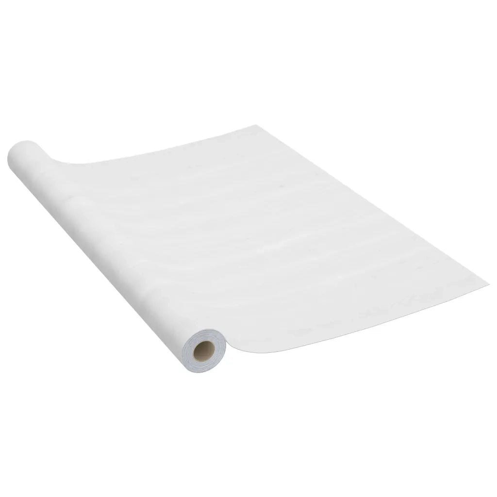 Pellicole Autoadesive per Porte 2 pz Legno Bianco 210x90 cm PVC CFW6709391