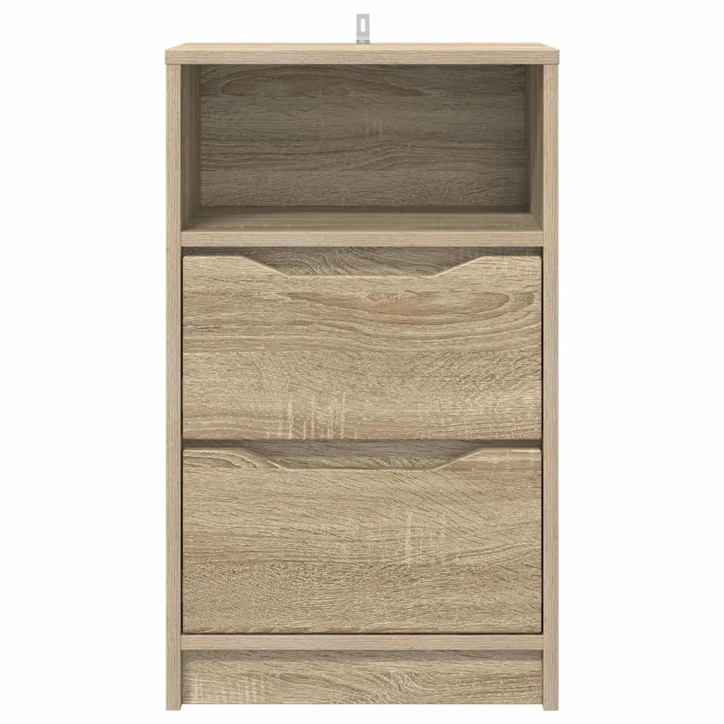 Comodini 2 pcs Rovere Sonoma 40 x 30 x 467 cm Legno multistrato