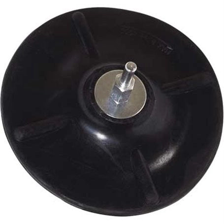 PLATORELLO DI GOMMA PER TRAPANI Ø 125 mm - PG PROFESSIONAL