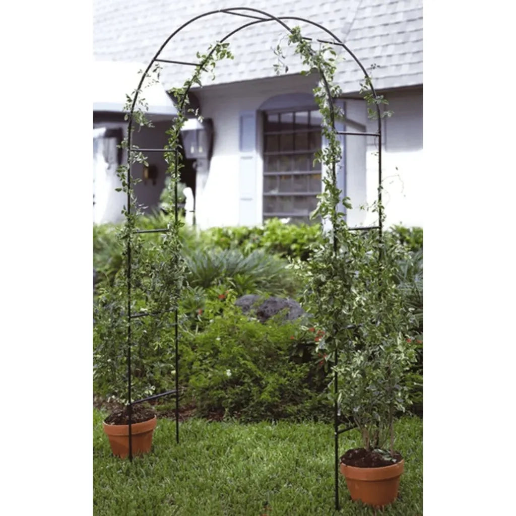 HI Arco da Giardino per Rose 140x38x240 cm in Acciaio 423926