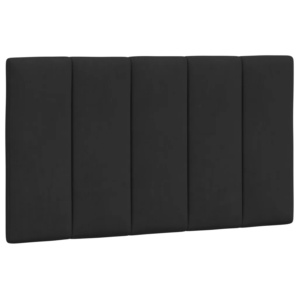 Cuscino Testiera Nero 90 cm in Vellutocod mxl 112252