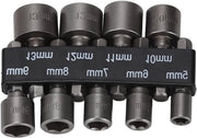 Set di chiavi a 1/4 pollici a forma di stella in vanadio - 9 pezzi con contenitore di conservazione.