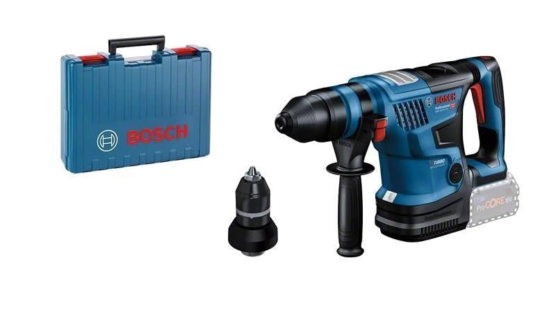 Bosch 0 611 914 001 GBH 18V-34 CF PROFESSIONAL Martello Perforatore a Batteria SDS-plus 18V 5,8J con Bluetooth colore Nero