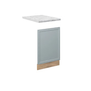 Pannello frontale Fame-Line Blu-grigio chiaro/Rovere dorato 45 cm, PL Marmo Vicco