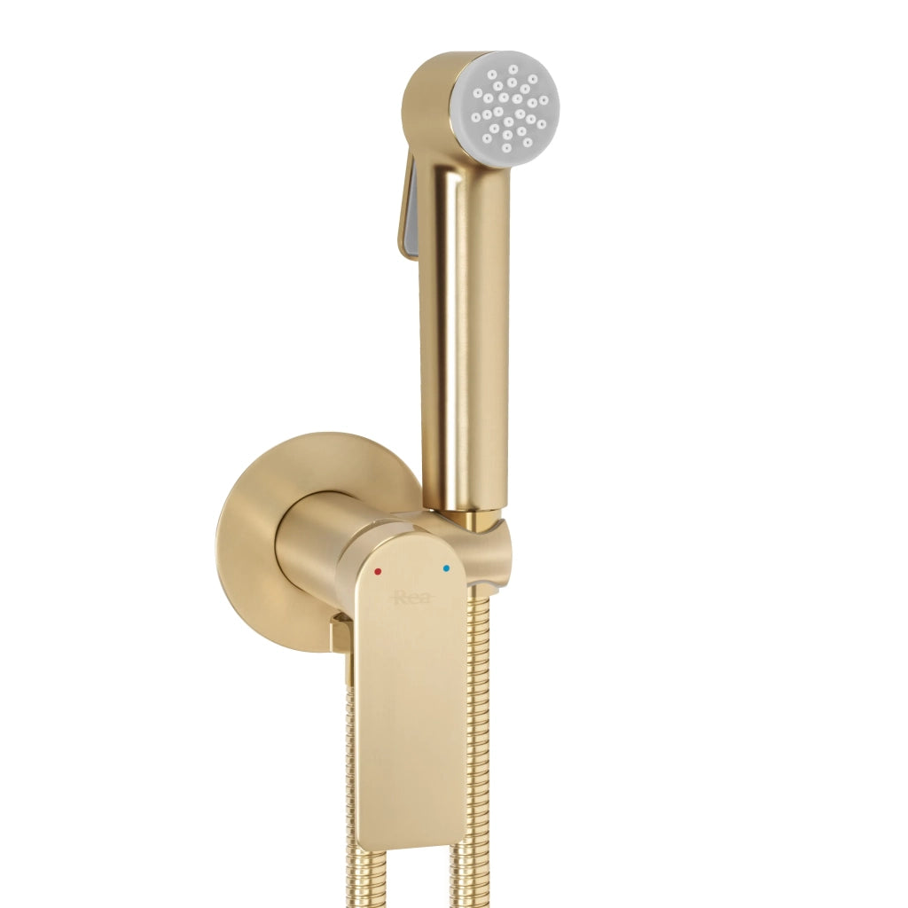 Miscelatore Bidet Rea Storm Oro Spazzolato
