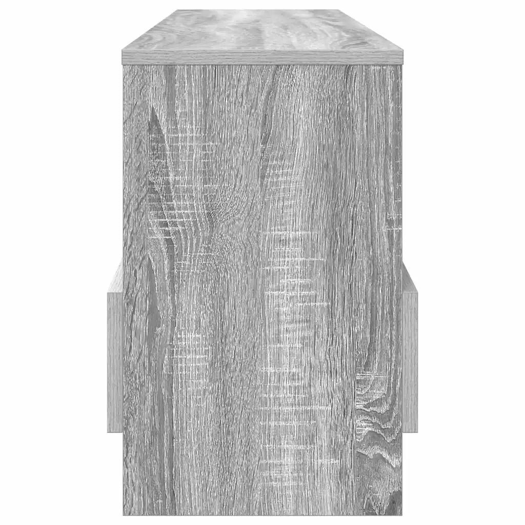 Scaffale per riviste Grigio Sonoma 102 x 30 x 45 cm CFW6812109