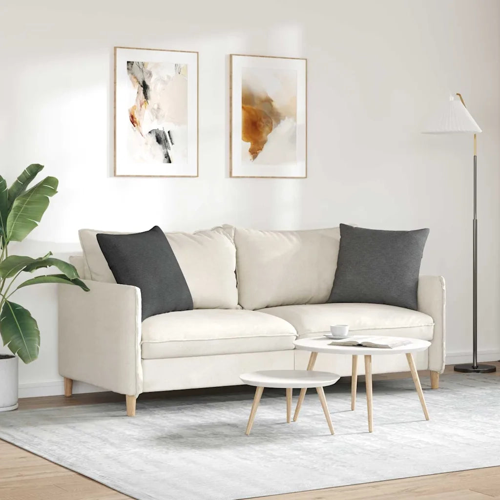 Cuscini da Divano 2 pz | Cuscini per sedie Grigio scuro 50 x 50 cm
