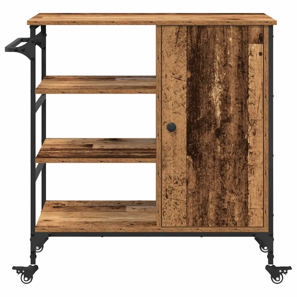 Carrello da Cucina Legno vecchio 87,5 x 39 x 84,5 cm CFW1101136