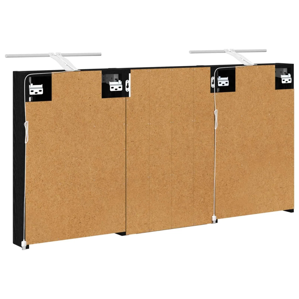 Set di Armadi da Bagno con porta 3 pcs 120 x 10,5 x 60,5 cm 3403737