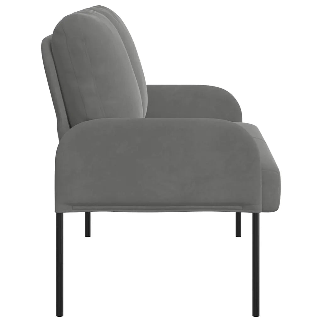 Divani con cuscino 110cm Grigio scuro Legno compensato 42023456