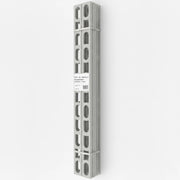Profili in alluminio verniciato colore manhattan 110 a l per finitura parete proangle *** pezzi 10 pz, confezione 1