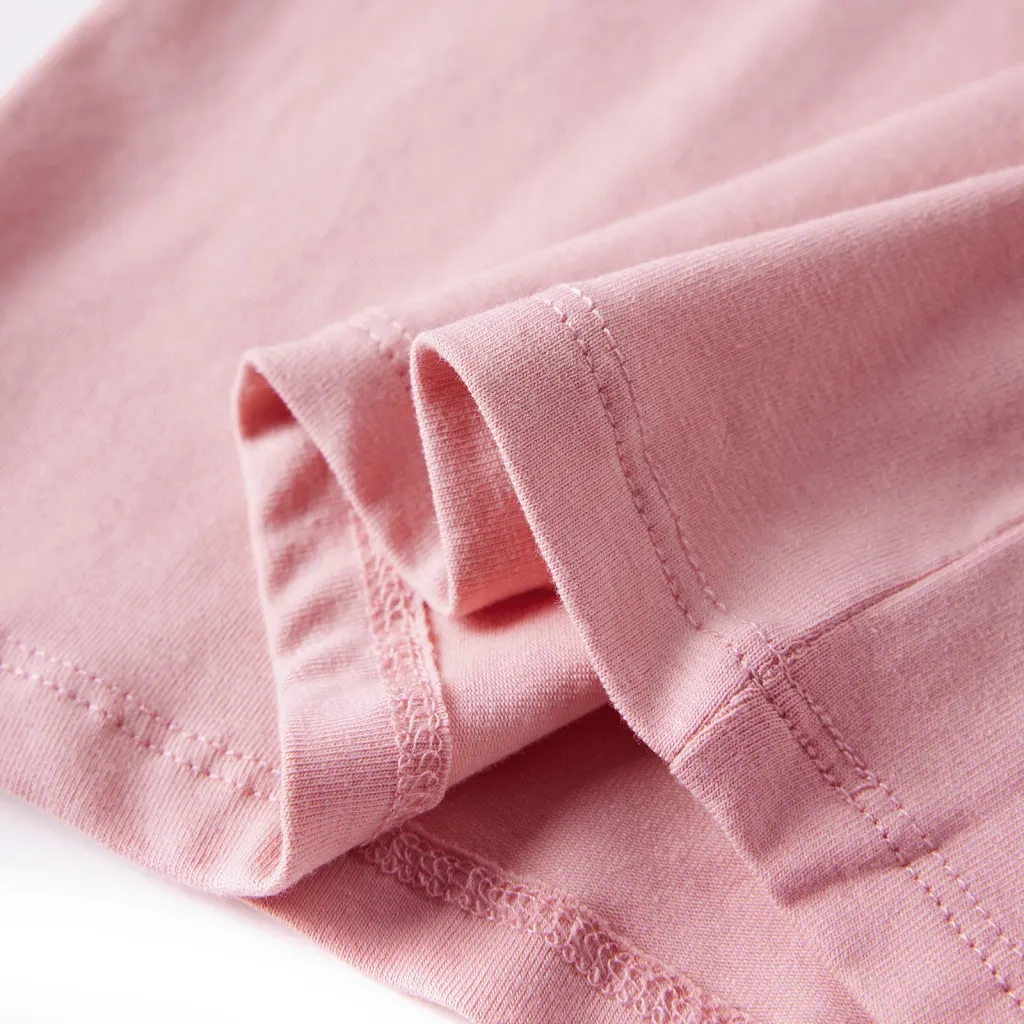 Maglietta per Bambine a Maniche Lunghe Rosa Chiaro 92 14054