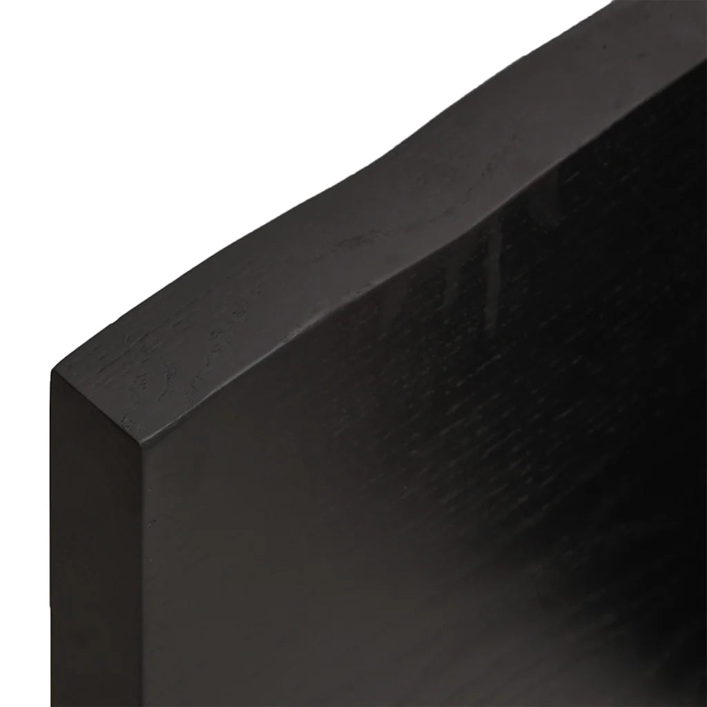 Piano Bagno Marrone Scuro 120x60x(2-4)cm Legno Trattato CFW6120562