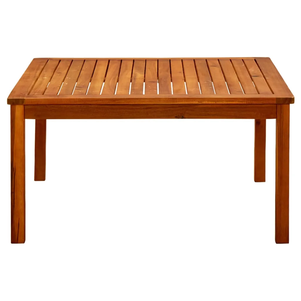 Tavolino da Giardino 85x85x45 cm in Legno Massello di Acacia 316396