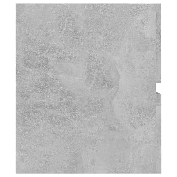 Mobile Sottolavabo Grigio Cemento 90x38,5x45 cm in Truciolato