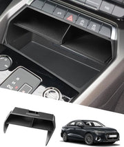 Organizzatore console per braccio di supporto compatibile con Audi A3 8Y 2021-2024 (nero)