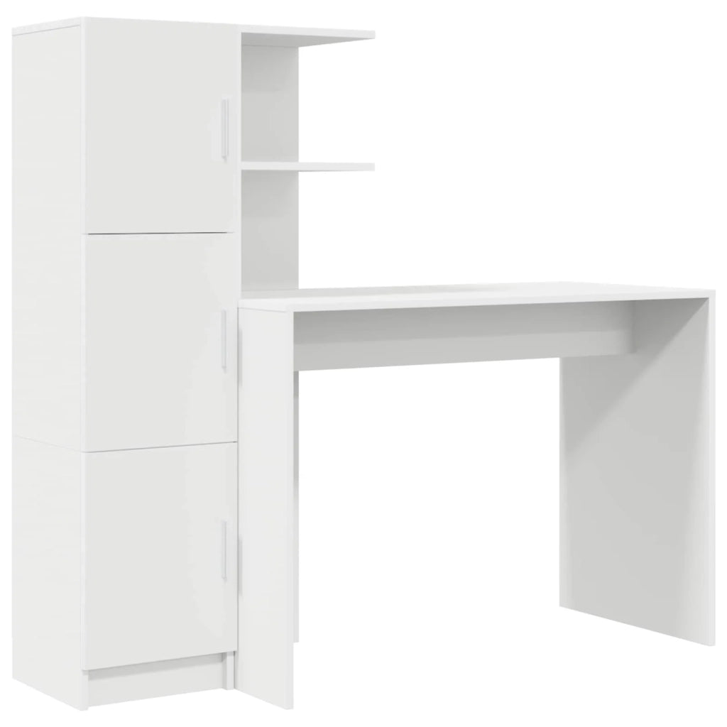 Scrivania 2 pcs Bianco 3337289