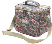 Lunchtas Geïsoleerde con Bloemenpatroon e Schouderband Regolabile (7,5L, Blu B-Blauw)