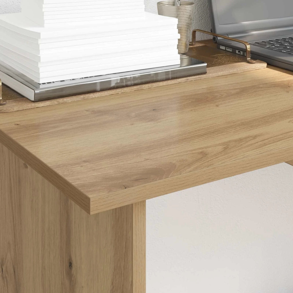 Scrivania Rovere artigianale 100 x 50 x 76 cm Legno multistrato 875249