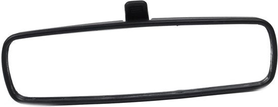 Specchio retrovisore manuale regolabile per interno - Compatibile con Fiat Ducato 2014+ - Nero - ABS - Migliorata visibilità