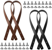 Borse da lavoro da 4 pezzi - Pelle PU resistente - Interchangeabile - Cinturino a spalla - Borse da lavoro da assemblare - Dimensioni 60 x 1,7 cm - Cordoni per borse