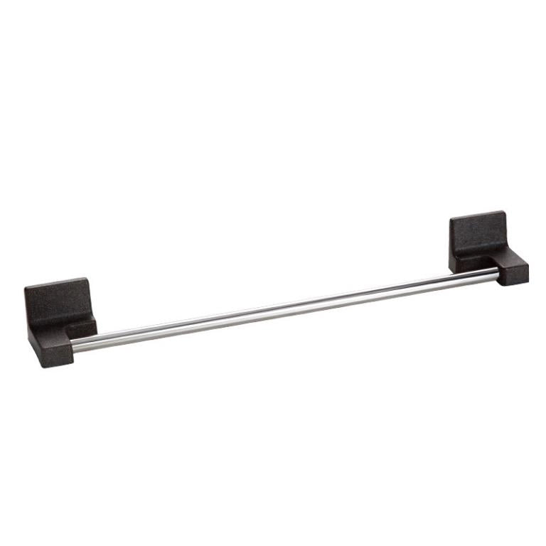 Barra portasciugamani da parete colore wenge 60 cm eliplast
