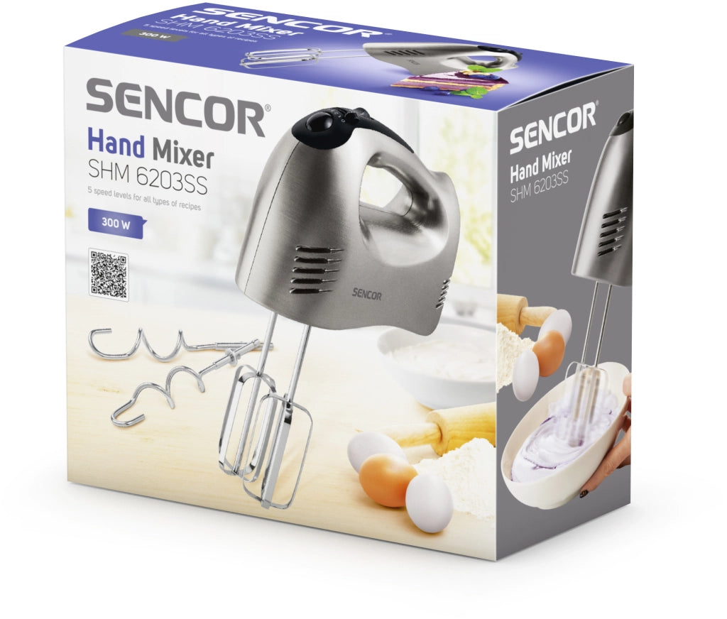 Sencor Mixer ad immersione 5 velocità  300 W