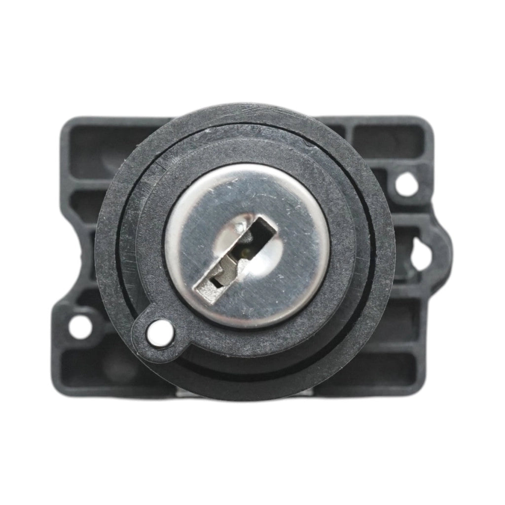 Selettore a 2 posizioni con ritorno e chiave 1NO+1NC, 400V/10A, LAY5-EG65 Breckner Germany